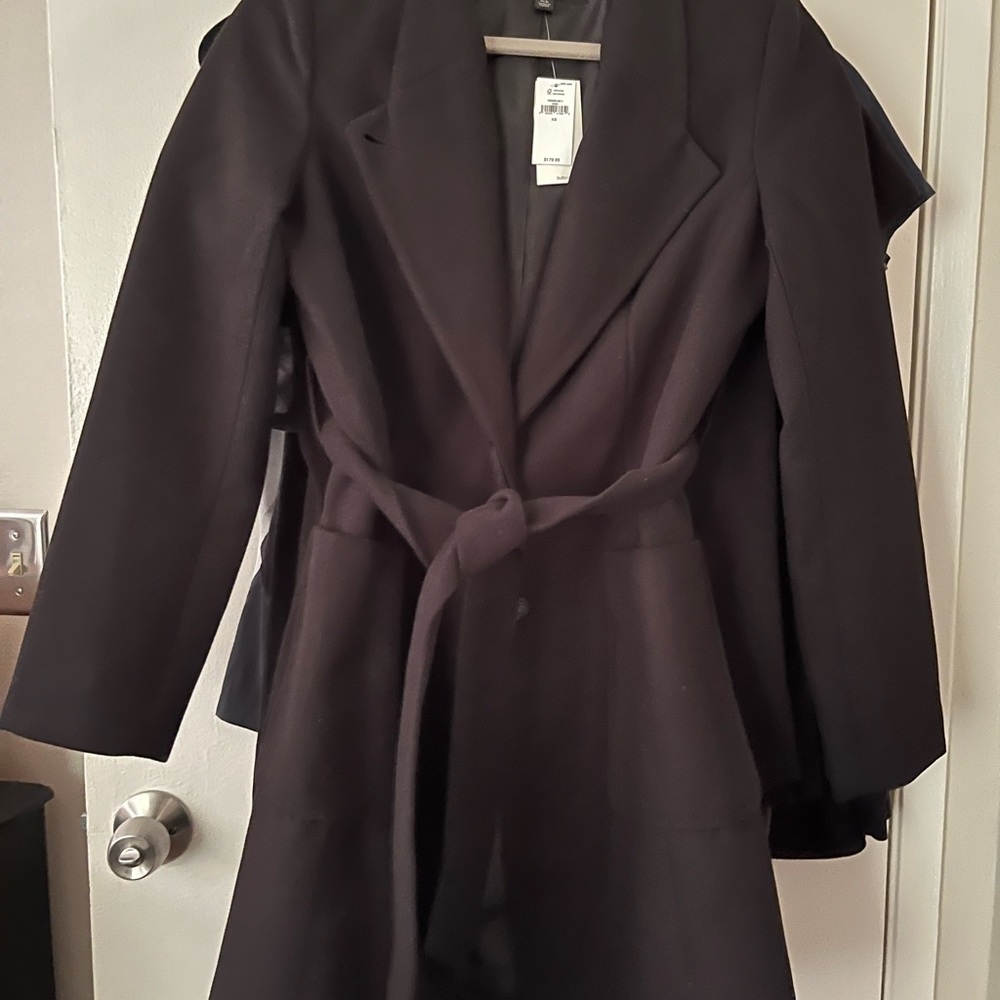Banana republic long city coat.
